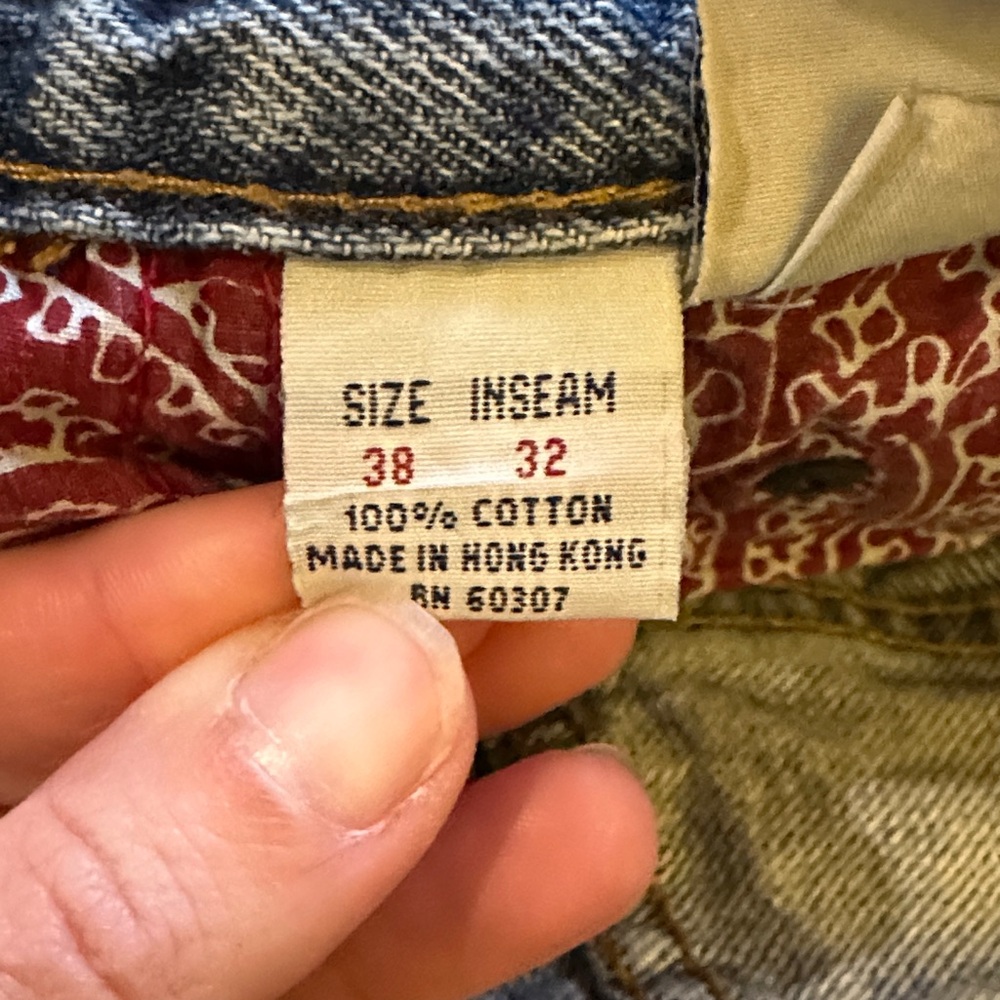 UNIONBAY Men's Relaxed Fit Jeans in Light Blue - Picture 3 of 4